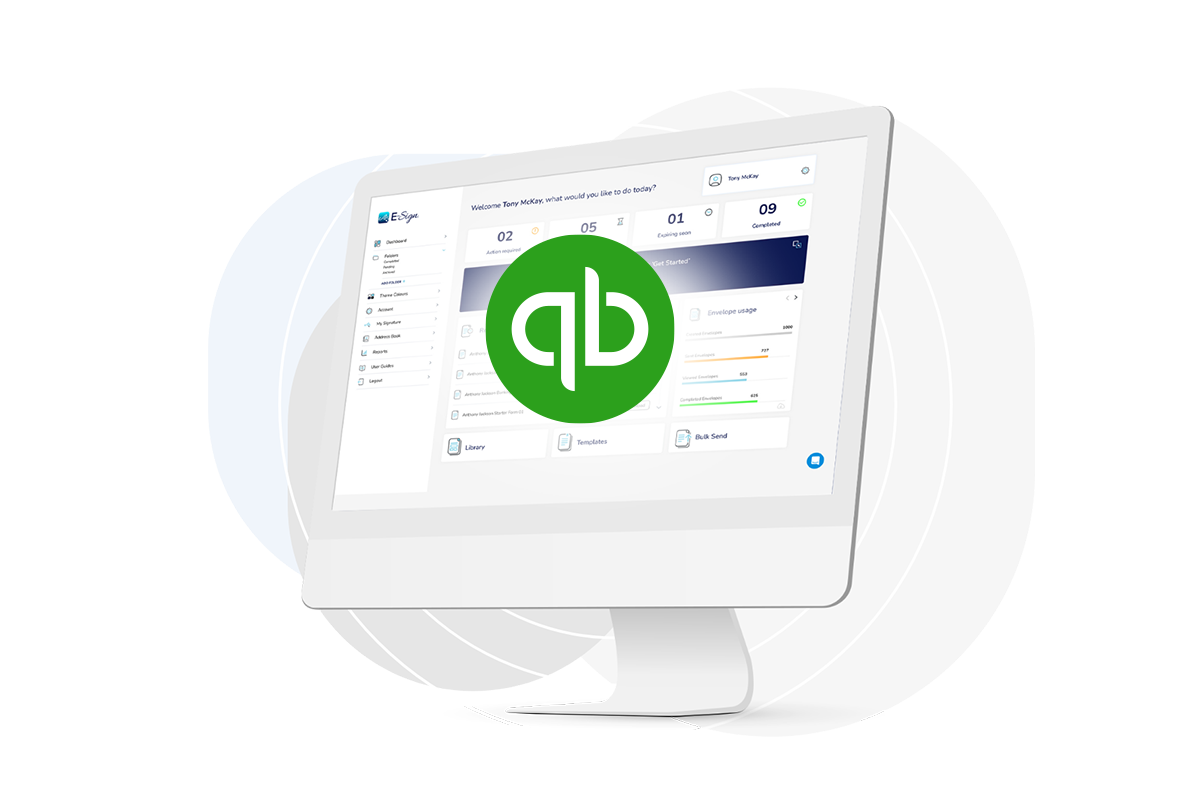 Save Time with eSign and QuickBooks