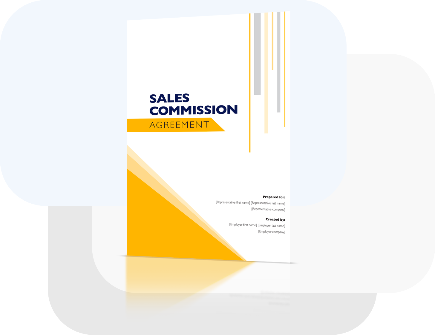 E-Sign Sales Commission Agreement Template Front Cover