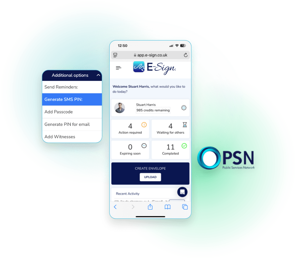 switch from esign to docusign