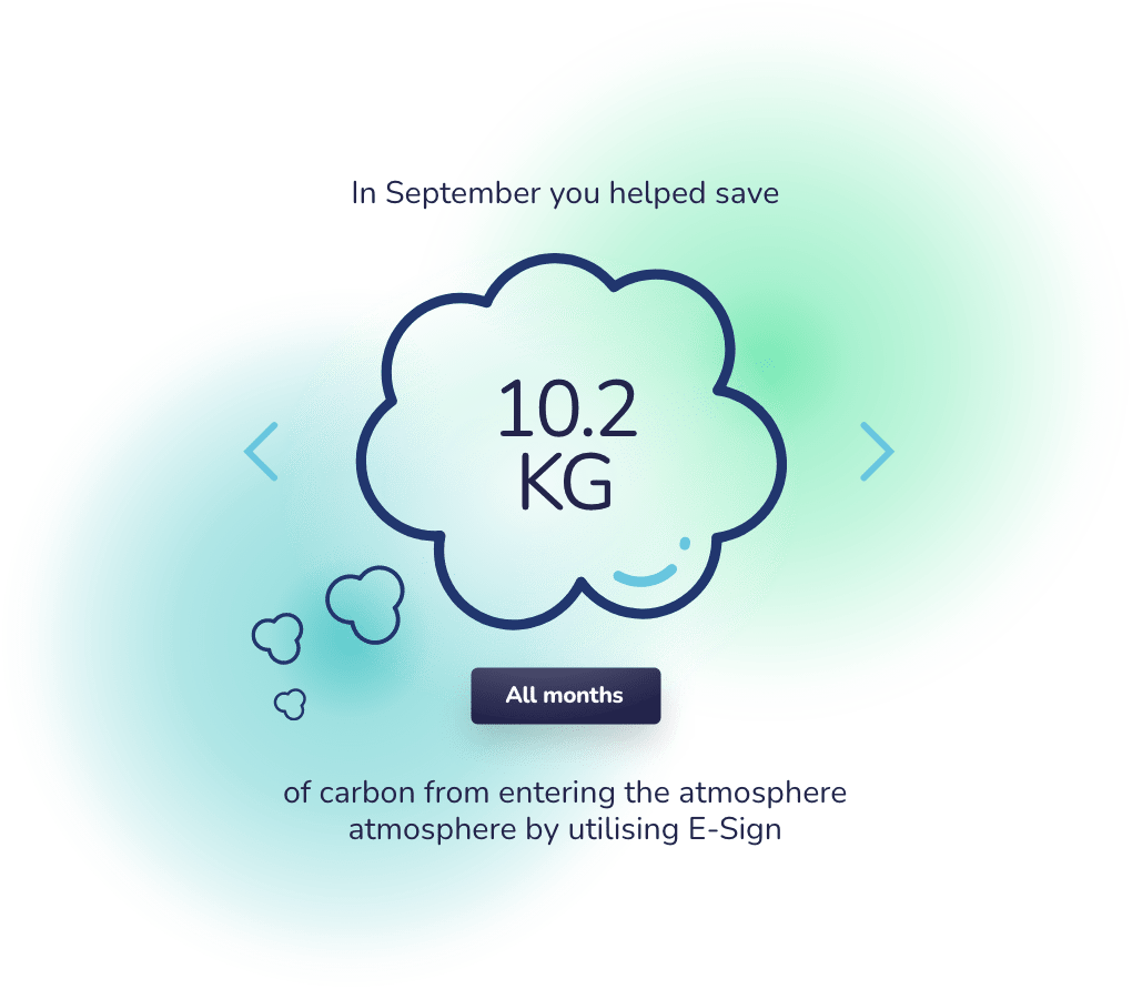 esignatures for education reduce carbon