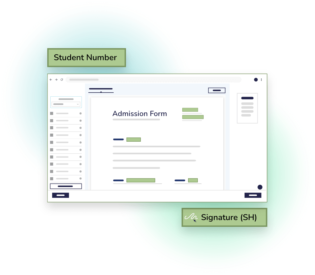 eSign Education Admissions Forms