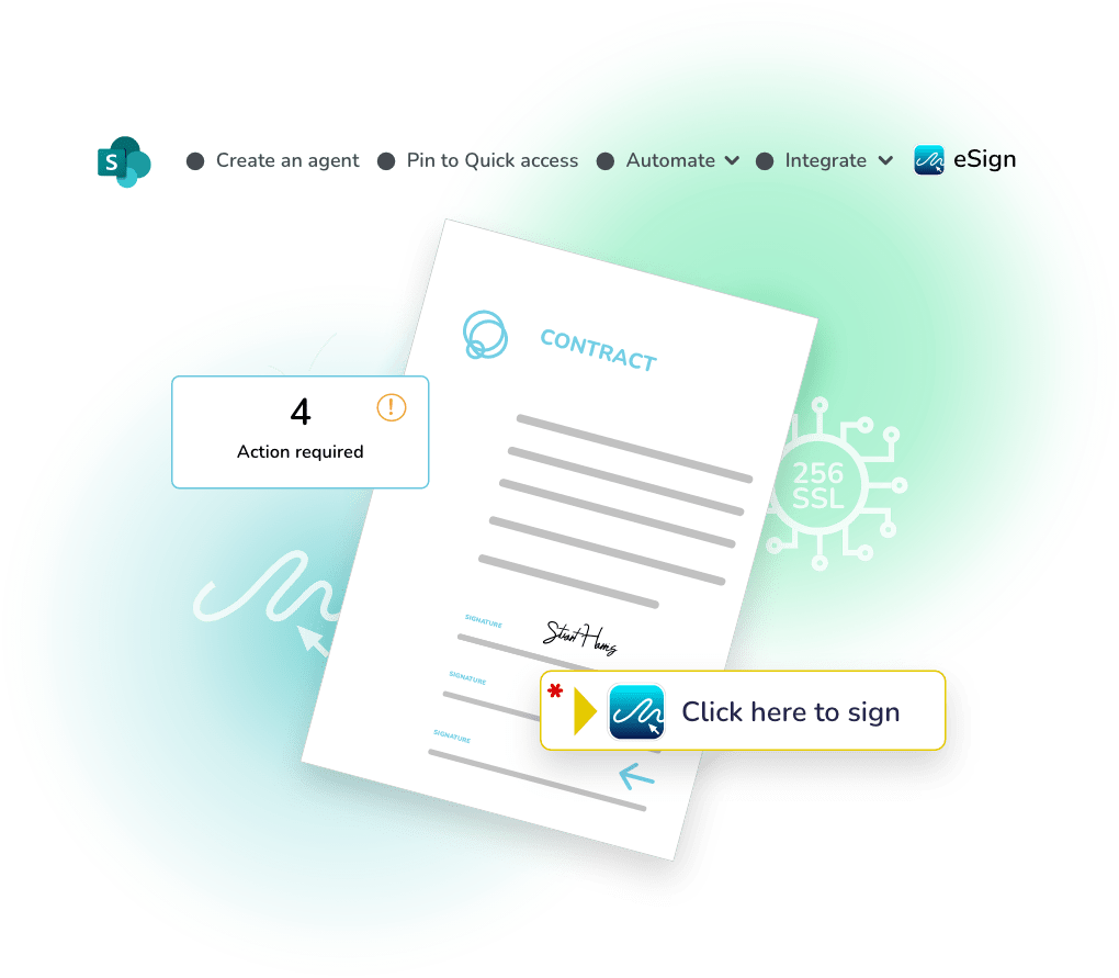 Sign in Minutes with eSign for Sharepoint