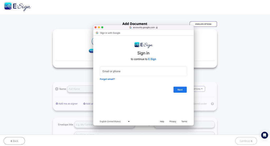 Step 3 How to Sign Google Docs