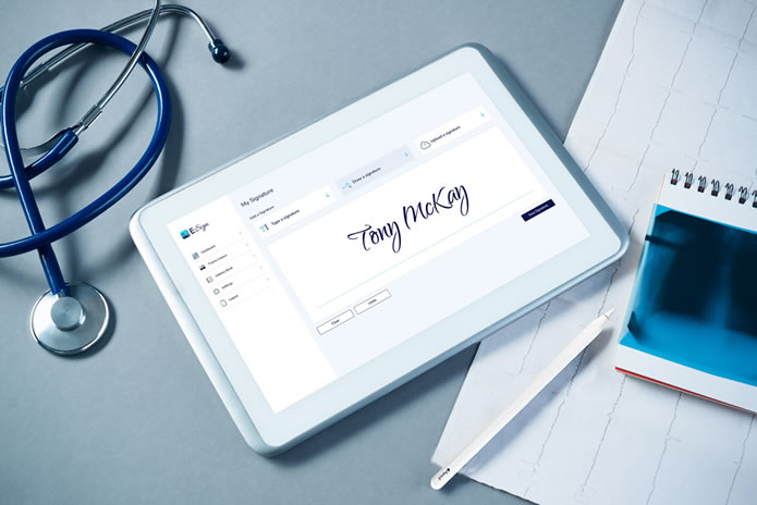 E-Sign NHS Digital Transformation