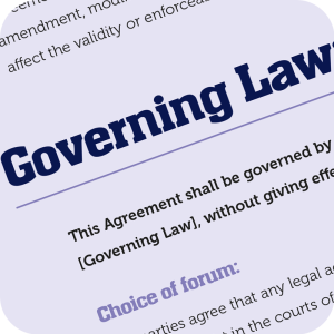 Business Contract Governing Law
