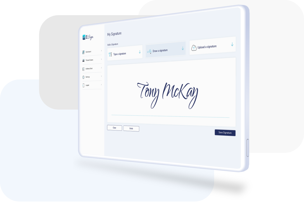 Create Electronic Signatures