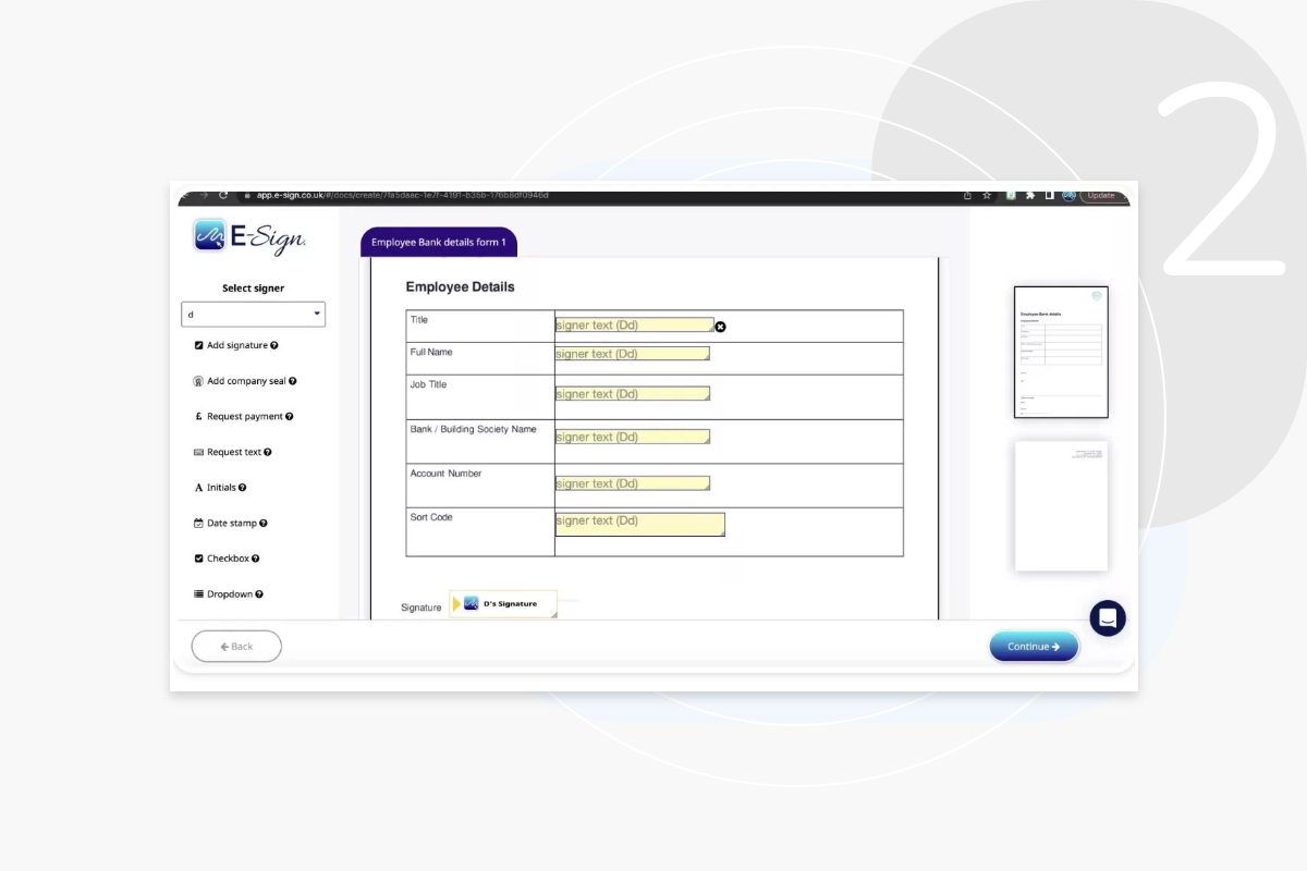 Data Tags Step 2