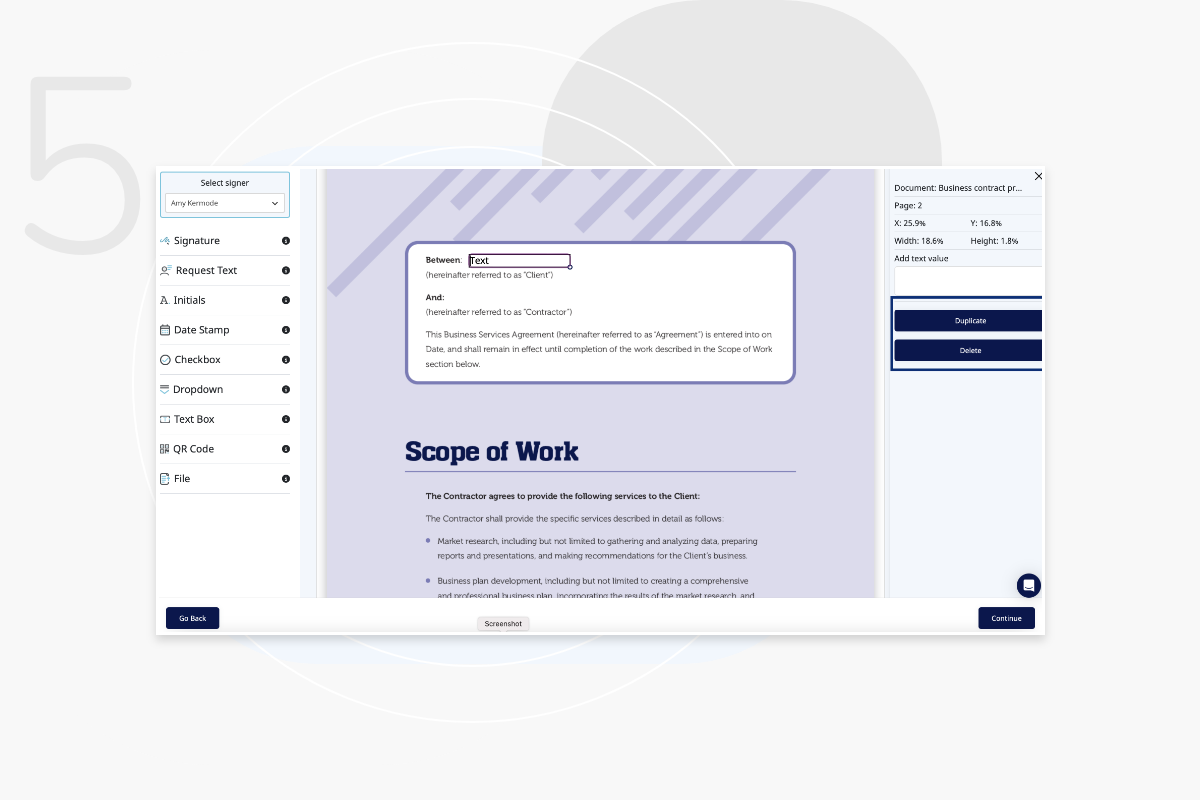 Step 5 Delete or Duplicate a Label Document