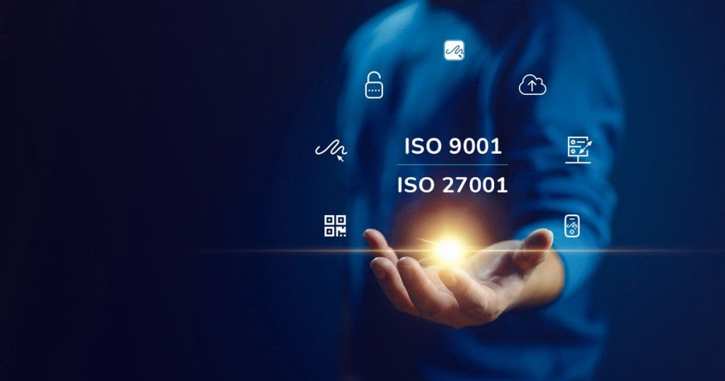 esign maintains iso 27001 and iso 9001 accreditations