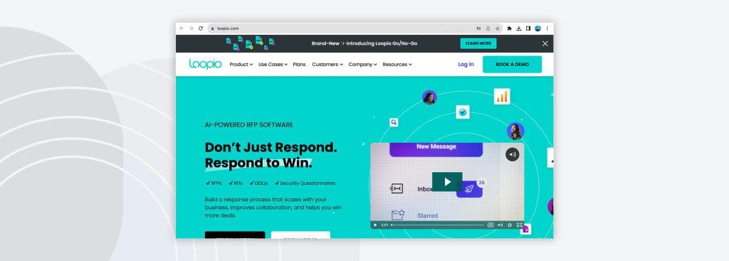 Loopio proposal document software
