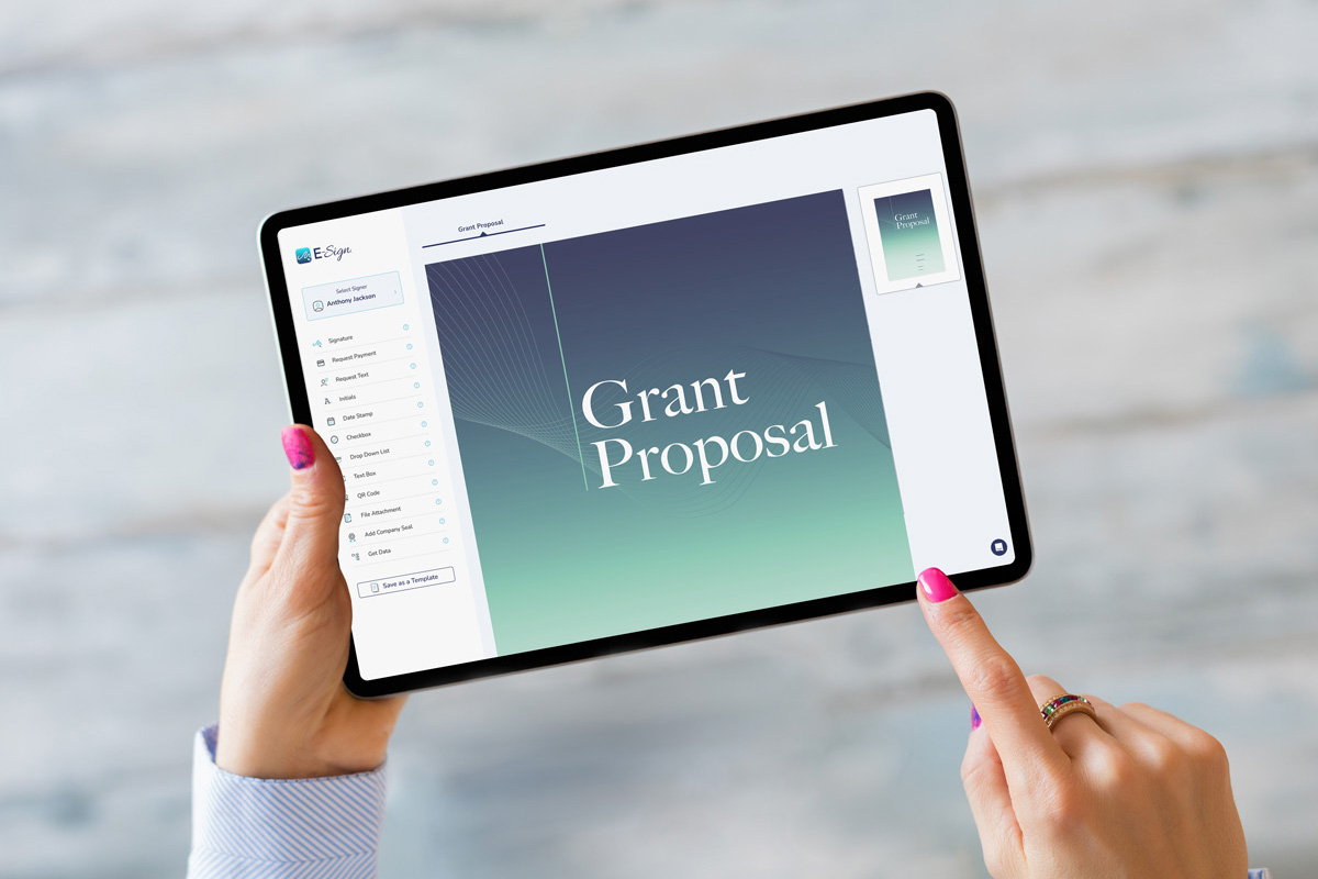 How to eSign Grant Proposal Template