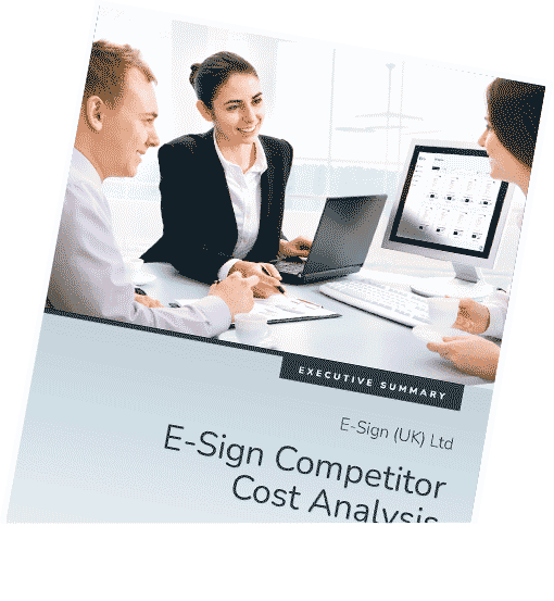 E-Sign E-Book on Competitor Cost Analysis