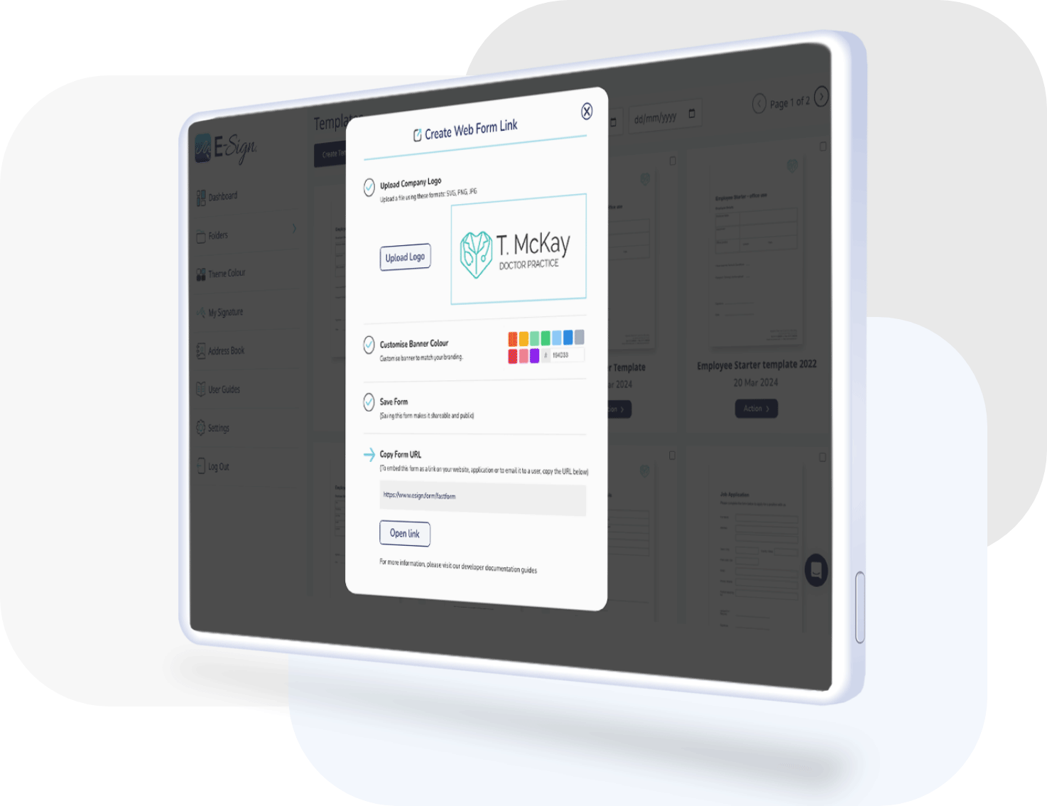 eSign Mobile Frinedly Web Forms