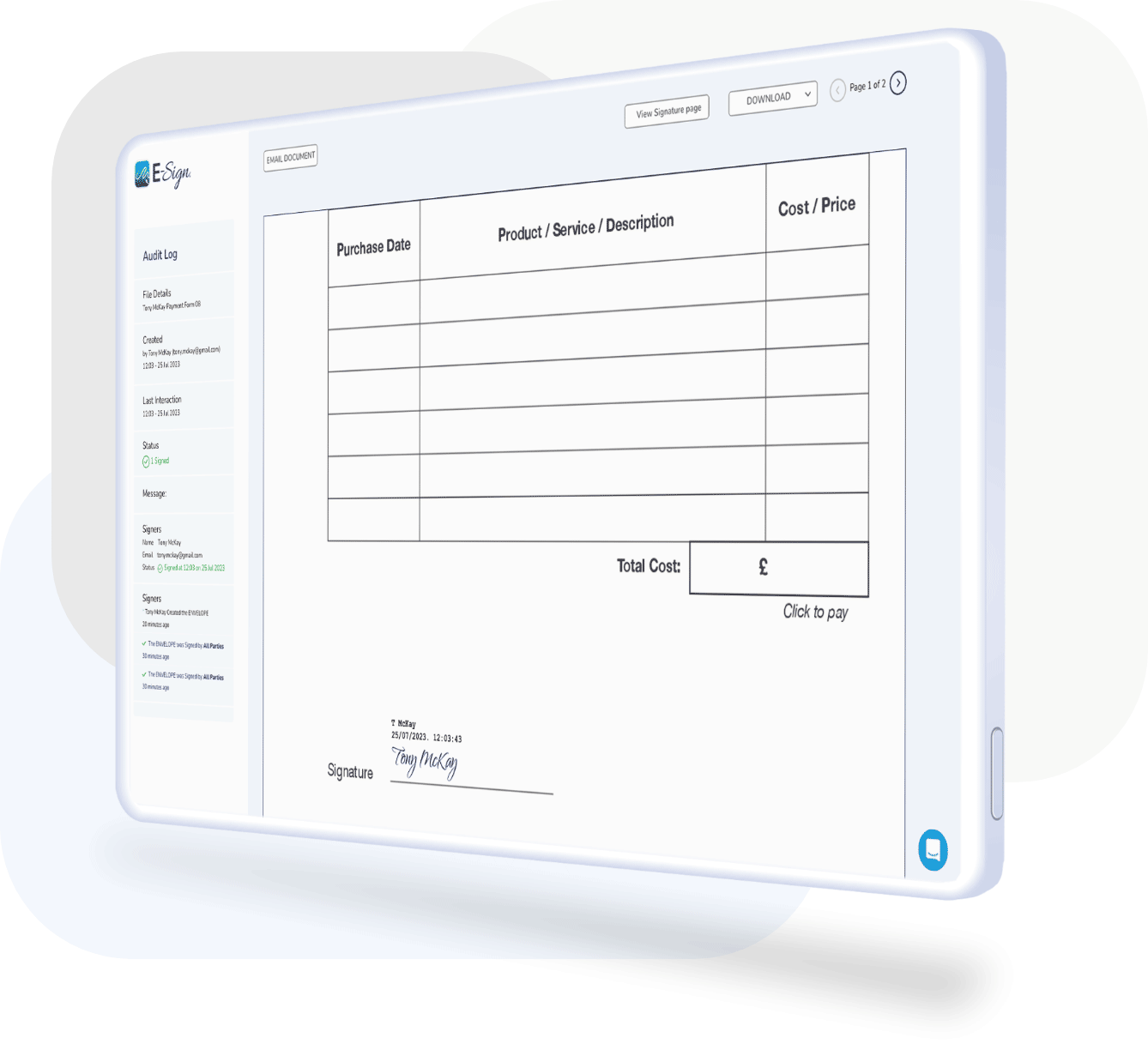 electronic-signatures-online-documents