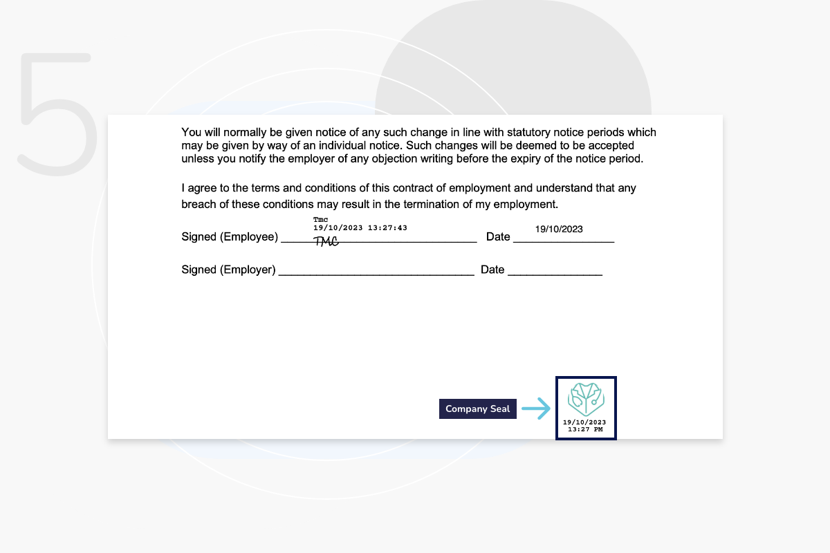 How to Add a Company Seal